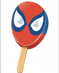 Spiderman Popsicle